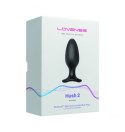 Wibrujący korek analny Hush 2 Butt plug 57mm Lovense+ CashBack 70 zł