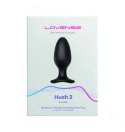 Wibrujący korek analny Hush 2 Butt plug 57mm Lovense+ CashBack 70 zł