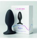 Wibrujący korek analny Hush 2 Butt plug 57mm Lovense+ CashBack 70 zł