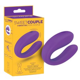 Masażer stymulujący Sweet Couple Purple