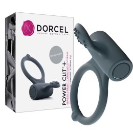 Pierścień erekcyjny z wibracją Power Clit+ marki Dorcel