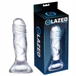Sztuczny penis, Realistic dildo na przyssawce 12,3 cm marki Glazed