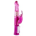 Wibrator króliczek z funkcją rotacji Rabbit Tickler Pink marki Glamy