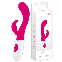 Wibrator króliczek Love Vibes Leola Pink marki Yoba