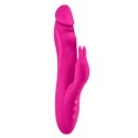 Booster Rabbit Pink - Luksusowy wibrator króliczek z funkcją rotacji 360º marki Dream Toys