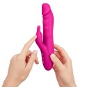 Booster Rabbit Pink - Luksusowy wibrator króliczek z funkcją rotacji 360º marki Dream Toys