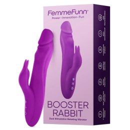 Booster Rabbit Violet - Luksusowy wibrator króliczek z funkcją rotacji 360º marki Dream Toys
