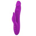 Booster Rabbit Violet - Luksusowy wibrator króliczek z funkcją rotacji 360º marki Dream Toys