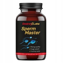 Lepsza erekcja i lepsza jakość nasienia-Sperm Master 90 kaps marki Desire Labs