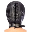 Maska Hood in leatherette with removable mask Fetish Tentation