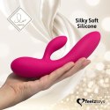 Doskonały i niepowtarzalny wibrator króliczek Lea Rabbit Vibrator Pink marki FeelzToys