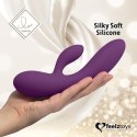 Doskonały i niepowtarzalny wibrator króliczek Lea Rabbit Vibrator Purple marki FeelzToys