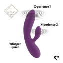 Doskonały i niepowtarzalny wibrator króliczek Lea Rabbit Vibrator Purple marki FeelzToys
