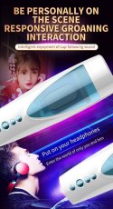 Masturbator-Vibrating, Rotating and Flashing Masturbation USB 10+10 Function / Talk Mode od Boss Of Toys