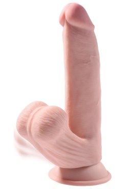 Rea;istyczne dildo 3D Cock Swinging Balls 24 cm cielioste marki Pipedream