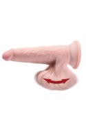 Rea;istyczne dildo 3D Cock Swinging Balls 24 cm cielioste marki Pipedream