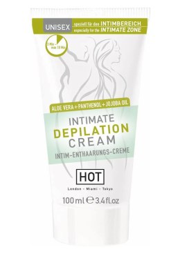 Żel do depilacji intymnejk Intimate Depilation Cream 100 ml marki Hot