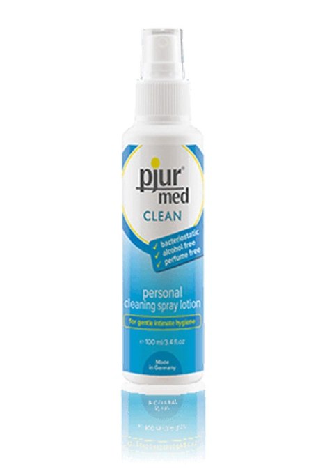 Uniwersalny sprej do higieny intymnej i gadżetów erotycznych Med Clean Spray 100 ml marki Pjur