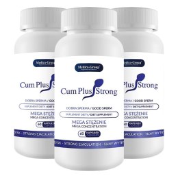 Popraw jakość nasienia i zwiększ jego ilość- Cum Plus Strong 60 kaps od Medica Group