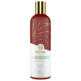 Olejek do masażu Essential Massage Oil Rev Up Coconut Lime 120 ml 120 ml marki Dona