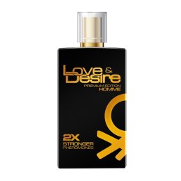 Feromony zapachowe- perfumy dla mężczyzn Love&Desire Gold 100ml marki Eromed