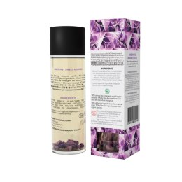 Ametystowy lejek do masażu Organic Massage Oil with stones Ametyst 100 ml marki Exsens