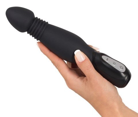 Wibrator analny Black Thrusting Anal Vibe od You2Toys