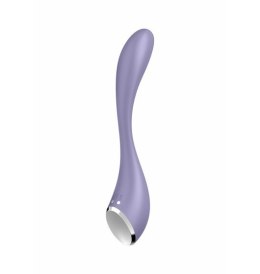 Sterowany aplikacją wielofunkcyjny plastyczny wibrator punktu G G-Spot Flex 5+ Lilac od Satisfyer