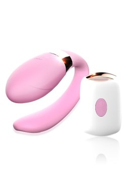 Unikalny masażer i wibrator dla par V-Vibe Pink marki BossOfToys
