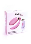 Unikalny masażer i wibrator dla par V-Vibe Pink marki BossOfToys